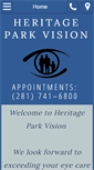 Mobile Screenshot of heritageparkvision.com
